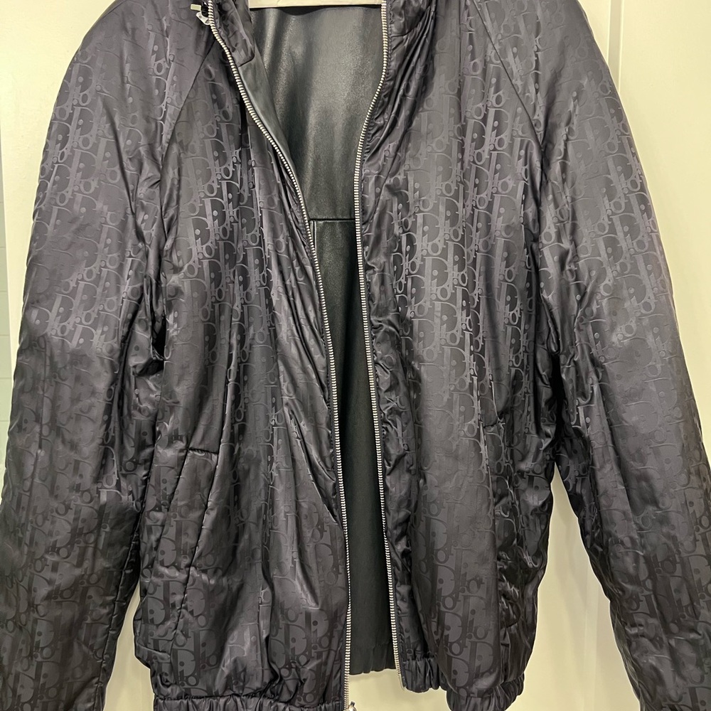 Leather Inside Dior Jacket - Men Large - image 1